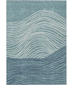 Addison Rugs Chantille Teal ACN2350 9ft. x 12ft. Rect. Rug