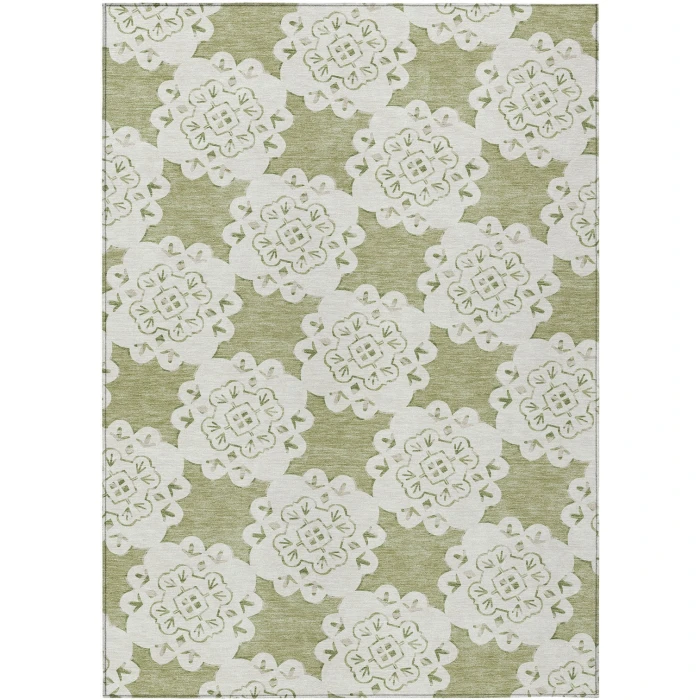 Addison Rugs Chantille Green ACN2352 5ft. x 7ft.6in. Rect. Rug