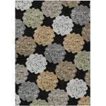 Addison Rugs Chantille Black ACN2353 8ft. x 10ft. Rect. Rug