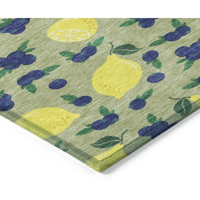 Addison Rugs Chantille Green ACN2354 8ft. x 10ft. Rect. Rug