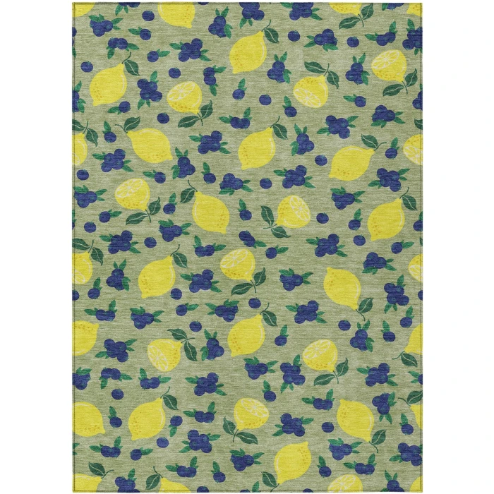 Addison Rugs Chantille Green ACN2354 8ft. x 10ft. Rect. Rug
