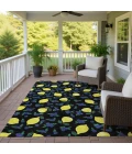Addison Rugs Chantille Black ACN2354 8ft. x 10ft. Rect. Rug