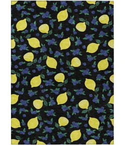 Addison Rugs Chantille Black ACN2354 8ft. x 10ft. Rect. Rug