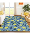 Addison Rugs Chantille Blue ACN2354 8ft. x 10ft. Rect. Rug
