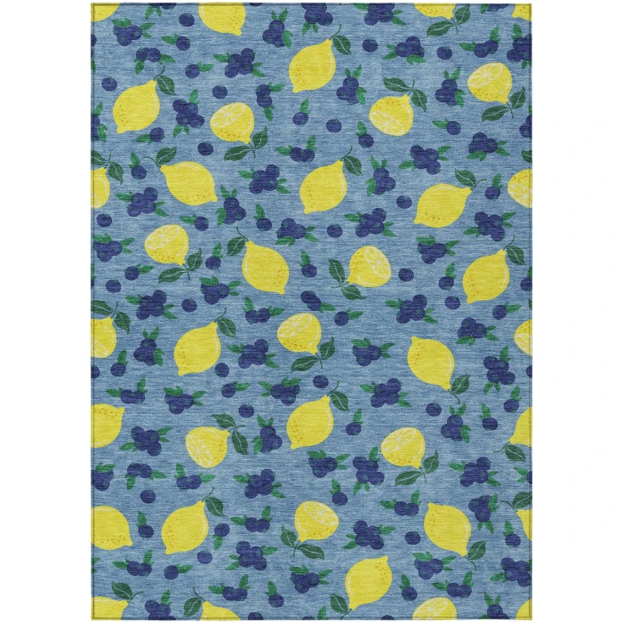 Addison Rugs Chantille Blue ACN2354 8ft. x 10ft. Rect. Rug
