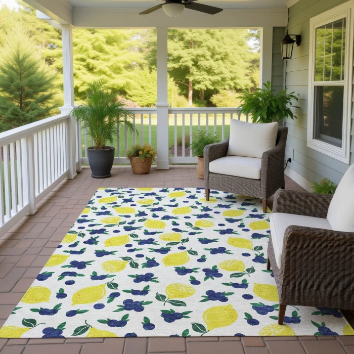 Addison Rugs Chantille Ivory ACN2354 8ft. x 10ft. Rect. Rug