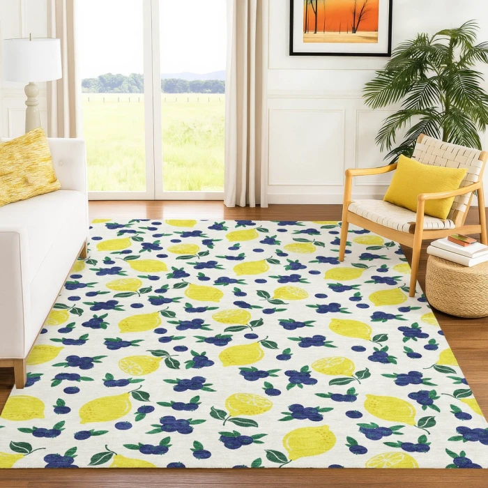 Addison Rugs Chantille Ivory ACN2354 8ft. x 10ft. Rect. Rug
