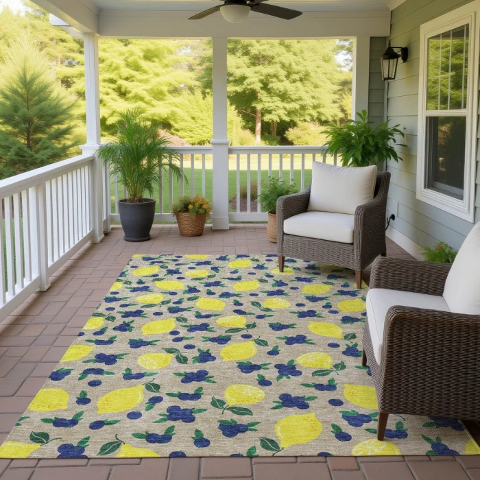 Addison Rugs Chantille Ivory ACN2354 8ft. x 10ft. Rect. Rug