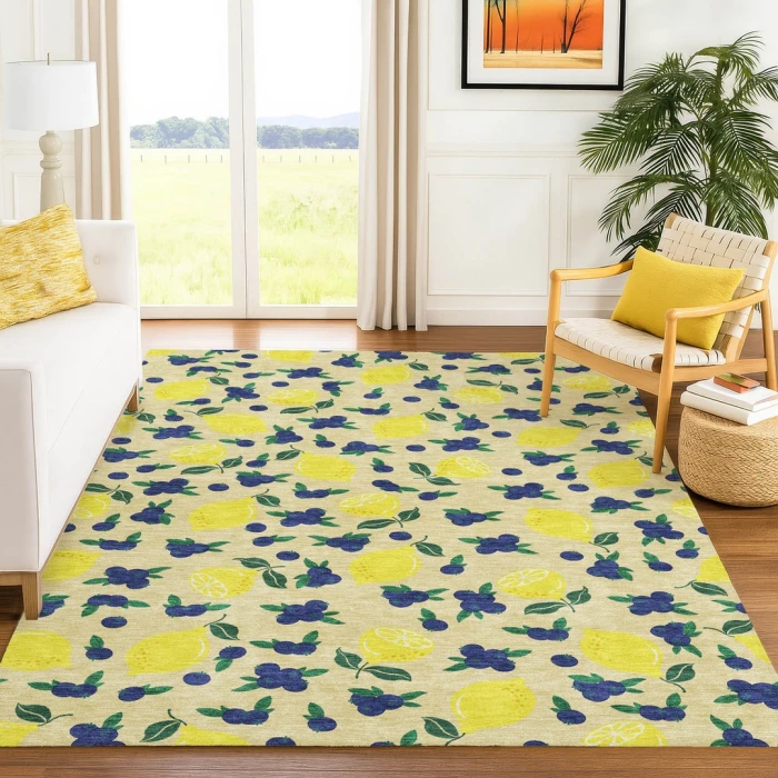 Addison Rugs Chantille Gold ACN2354 8ft. x 10ft. Rect. Rug