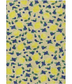 Addison Rugs Chantille Gold ACN2354 5ft. x 7ft.6in. Rect. Rug