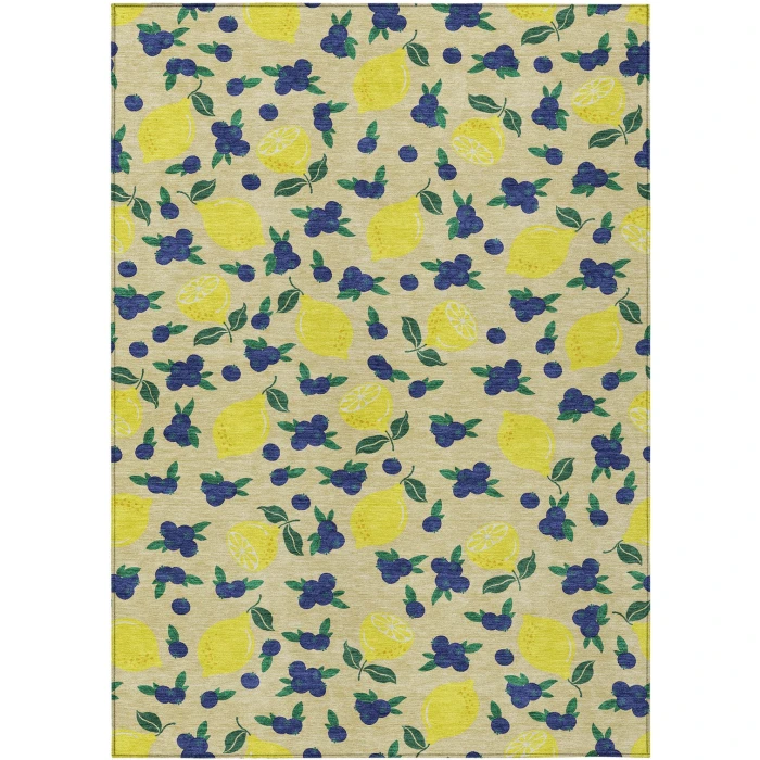 Addison Rugs Chantille Gold ACN2354 8ft. x 10ft. Rect. Rug