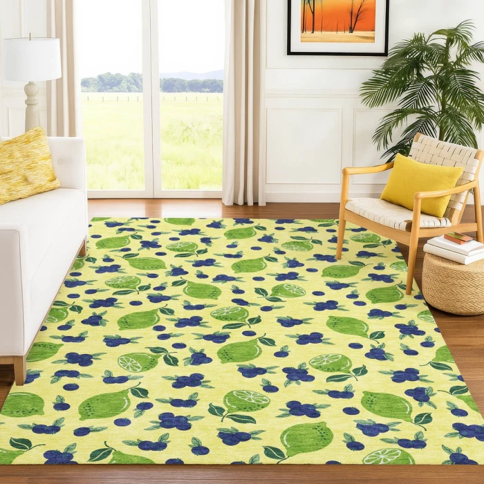 Addison Rugs Chantille Gold ACN2354 8ft. x 10ft. Rect. Rug