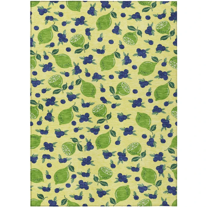 Addison Rugs Chantille Gold ACN2354 8ft. x 10ft. Rect. Rug