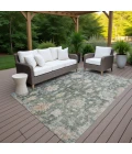 Addison Rugs Chantille Green ACN2355 9ft. x 12ft. Rect. Rug