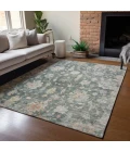 Addison Rugs Chantille Green ACN2355 9ft. x 12ft. Rect. Rug
