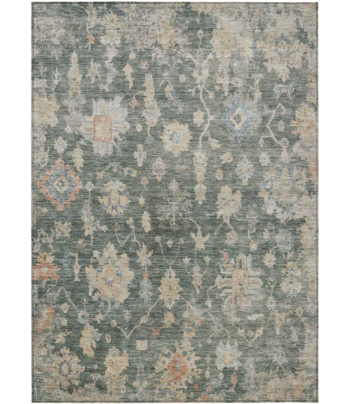Addison Rugs Chantille Green ACN2355 9ft. x 12ft. Rect. Rug