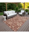 Addison Rugs Chantille Orange ACN2356 9ft. x 12ft. Rect. Rug