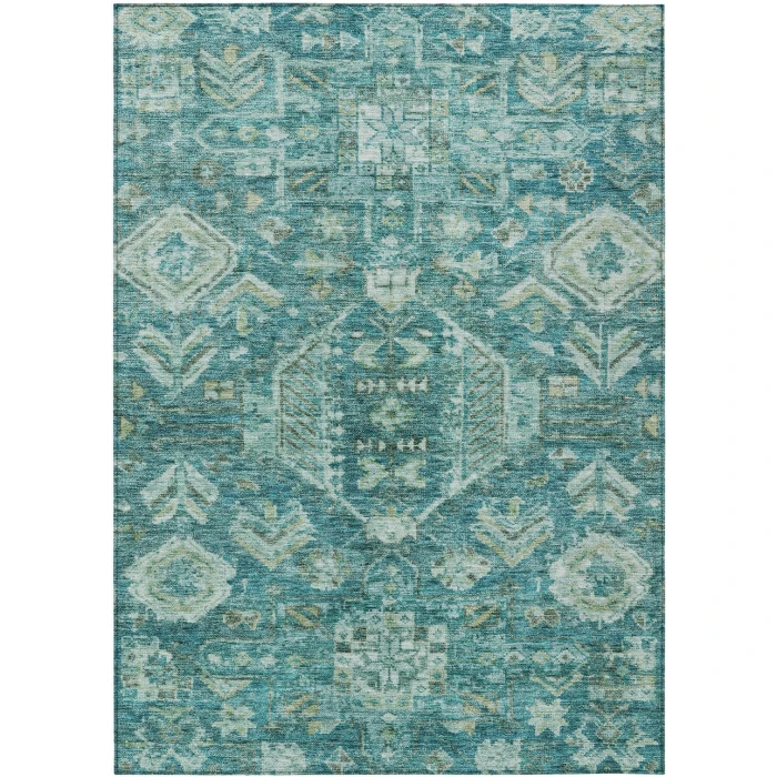 Addison Rugs Chantille Teal ACN2356 8ft. x 10ft. Rect. Rug