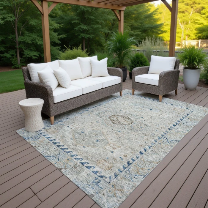 Addison Rugs Chantille Ivory ACN2357 5ft. x 7ft.6in. Rect. Rug