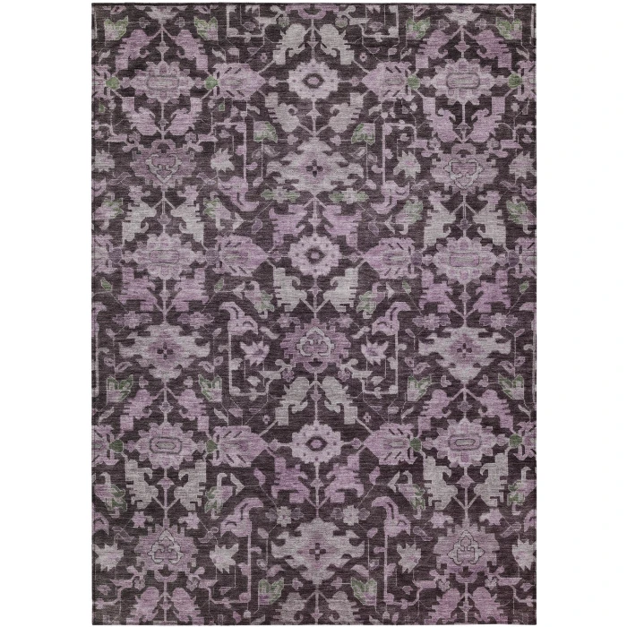 Addison Rugs Chantille Purple ACN2358 5ft. x 7ft.6in. Rect. Rug