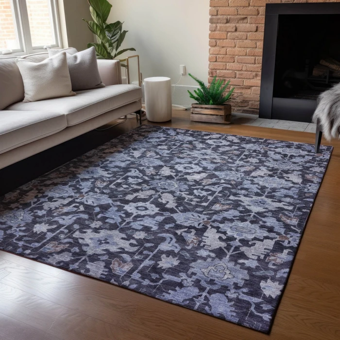Addison Rugs Chantille Blue ACN2358 5ft. x 7ft.6in. Rect. Rug