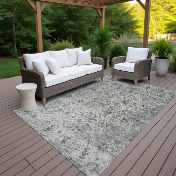 Addison Rugs Chantille Brown ACN2359 9ft. x 12ft. Rect. Rug