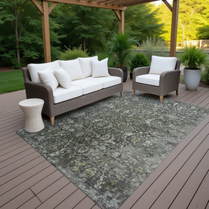 Addison Rugs Chantille Gray ACN2359 5ft. x 7ft.6in. Rect. Rug