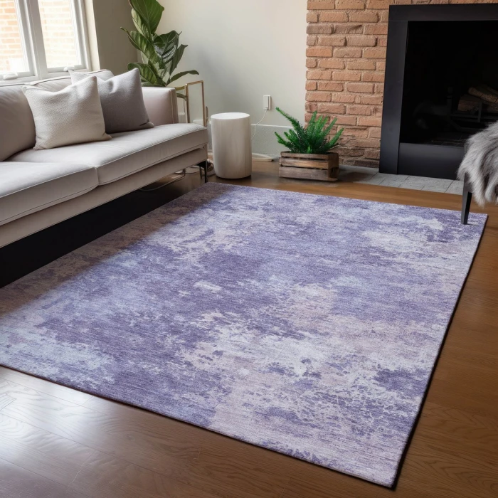 Addison Rugs Chantille Purple ACN2364 9ft. x 12ft. Rect. Rug