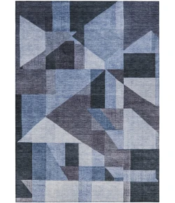 Addison Rugs Chantille Blue ACN2365 9ft. x 12ft. Rect. Rug