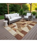 Addison Rugs Chantille Orange ACN2365 8ft. x 10ft. Rect. Rug