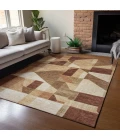 Addison Rugs Chantille Orange ACN2365 8ft. x 10ft. Rect. Rug