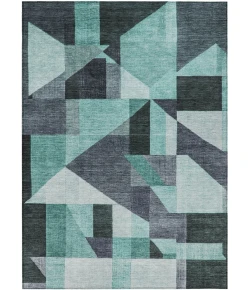 Addison Rugs Chantille Teal ACN2365 9ft. x 12ft. Rect. Rug
