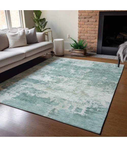 Addison Rugs Chantille Teal ACN2366 9ft. x 12ft. Rect. Rug