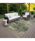 Addison Rugs Chantille Green ACN2366 9ft. x 12ft. Rect. Rug