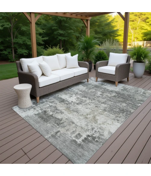 Addison Rugs Chantille Gray ACN2366 9ft. x 12ft. Rect. Rug