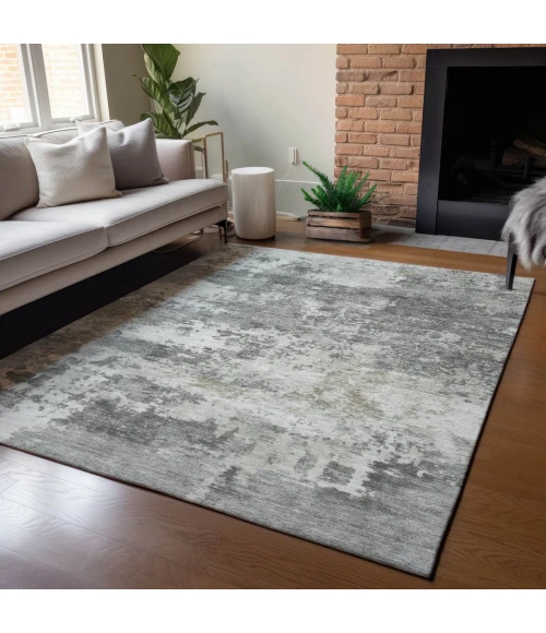Addison Rugs Chantille Gray ACN2366 9ft. x 12ft. Rect. Rug