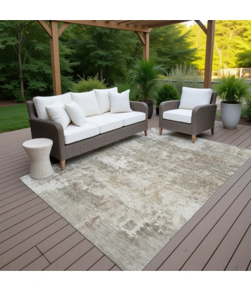 Addison Rugs Chantille Brown ACN2366 9ft. x 12ft. Rect. Rug