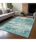 Addison Rugs Chantille Teal ACN2366 9ft. x 12ft. Rect. Rug