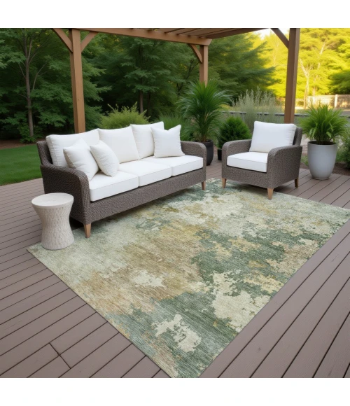 Addison Rugs Chantille Green ACN2367 5ft. x 7ft.6in. Rect. Rug