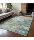 Addison Rugs Chantille Teal ACN2367 5ft. x 7ft.6in. Rect. Rug