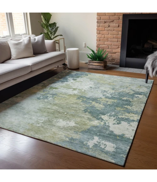 Addison Rugs Chantille Teal ACN2367 5ft. x 7ft.6in. Rect. Rug