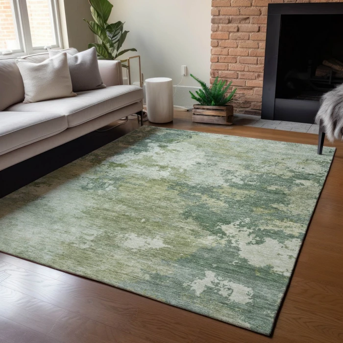 Addison Rugs Chantille Green ACN2367 8ft. x 10ft. Rect. Rug