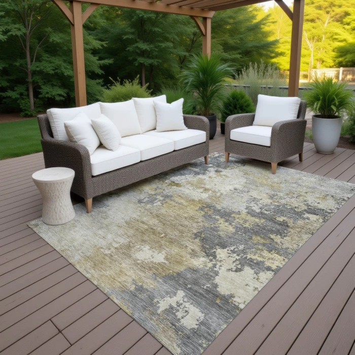 Addison Rugs Chantille Gray ACN2367 5ft. x 7ft.6in. Rect. Rug