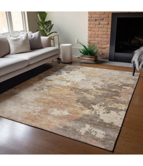 Addison Rugs Chantille Orange ACN2367 9ft. x 12ft. Rect. Rug