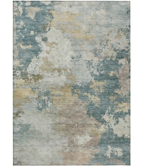 Addison Rugs Chantille Teal ACN2367 9ft. x 12ft. Rect. Rug