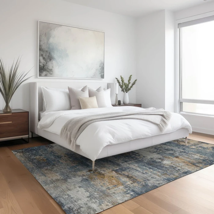 Addison Rugs Chantille Blue ACN2368 8ft. x 10ft. Rect. Rug
