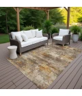 Addison Rugs Chantille Orange ACN2368 9ft. x 12ft. Rect. Rug