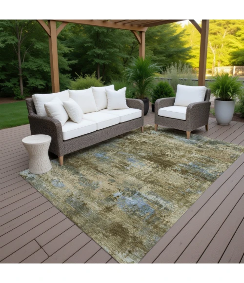 Addison Rugs Chantille Brown ACN2370 9ft. x 12ft. Rect. Rug