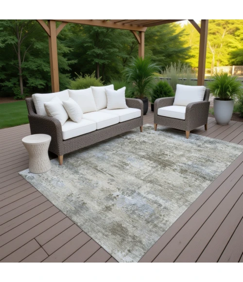 Addison Rugs Chantille Brown ACN2370 9ft. x 12ft. Rect. Rug