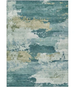 Addison Rugs Chantille Teal ACN2372 5ft. x 7ft.6in. Rect. Rug